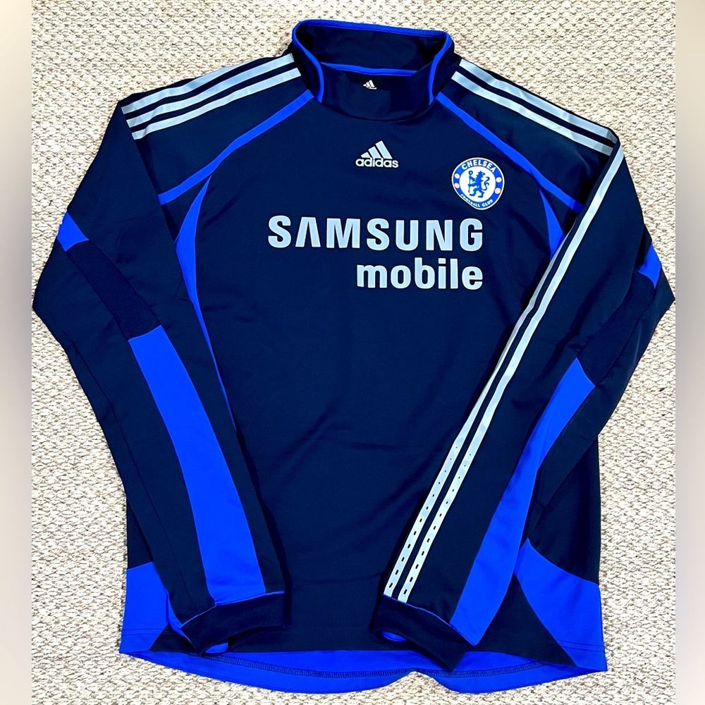 Chelsea FC Warm-up Pullover Top adidas Formotion XL